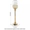 Gold 16" tall Beaded Ball Candle Holder Wedding Centerpiece Party Decorations